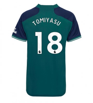 Arsenal Takehiro Tomiyasu #18 Replika Tredjetrøje Dame 2023-24 Kortærmet